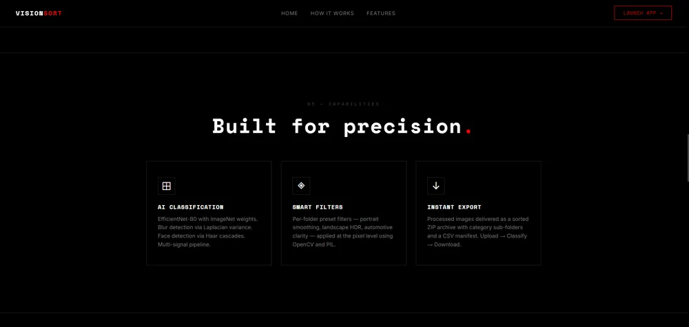 VisionSort Page 4